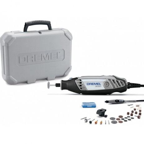 Microrretífica 3000 2/30 Velocidade Variável com 2 Acoplamentos e 30 Acessórios 127V Dremel é boa?