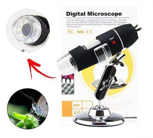 Microscópio Digital C/ Zoom 1000 x Reais Câmera 2.0 Mega Pixels Usb 6 Leds Original Lupa Profissional - XT-2036 - Xtrad Menor preço em Microscópio Digital C/ Zoom 1000 x Reais Câmera 2.0 Mega Pixels Usb 6 Leds Original Lupa Profissional - XT-2036 - Xtrad