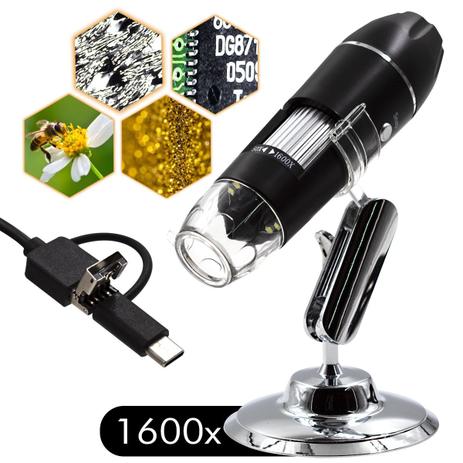 Microscópio Digital USB 1600x 3 em 1 Zoom HD - Haiz Shop Menor preço em Microscópio Digital USB 1600x 3 em 1 Zoom HD - Haiz Shop