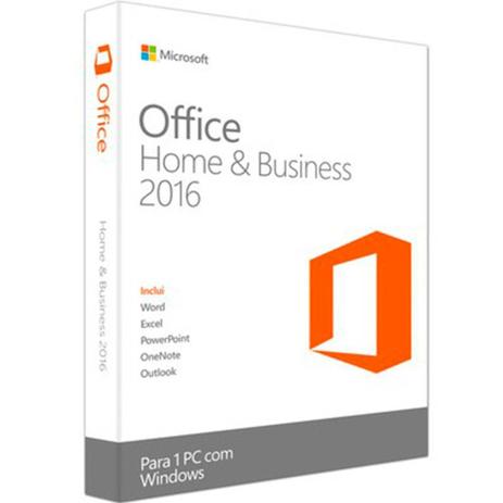 Microsoft Office Home Business 2016 32/64 Português - Fpp Menor preço em Microsoft Office Home Business 2016 32/64 Português - Fpp