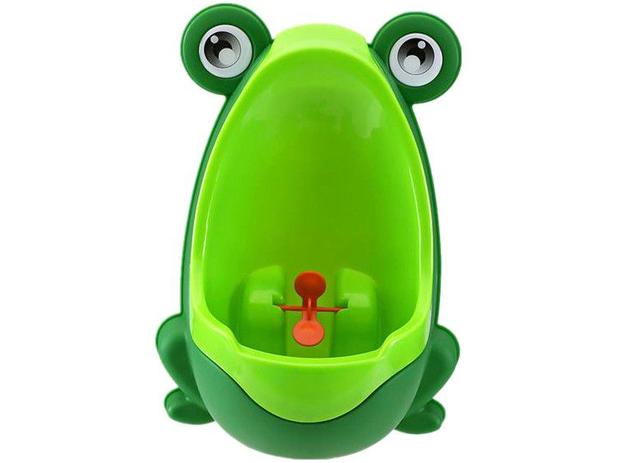 Mictório Infantil Sapinho Clingo - Verde é ruim? Mictório Infantil Sapinho Clingo - Verde é boa?