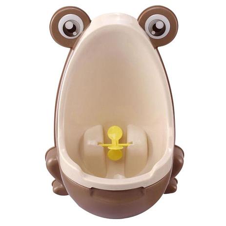Mictorio Infantil Sapinho De Pinico Parede Cor Marrom/creme - Import Menor preço em Mictorio Infantil Sapinho De Pinico Parede Cor Marrom/creme - Import