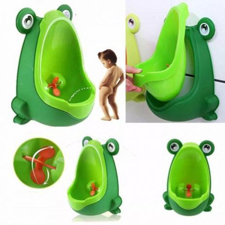Mictório Infantil Verde Sapinho - Clingo Menor preço em Mictório Infantil Verde Sapinho - Clingo