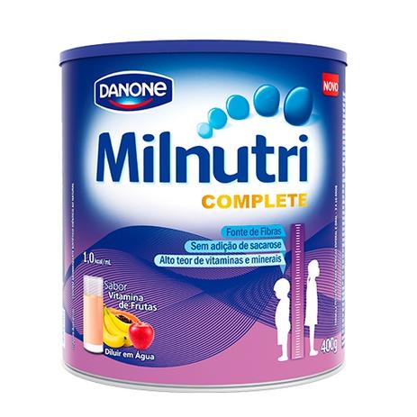 Milnutri Complete Vitamina de Frutas 400g Menor preço em Milnutri Complete Vitamina de Frutas 400g
