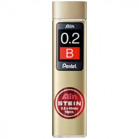 Mina grafite 0,2 stein - c272w-b - Pentel Menor preço em Mina grafite 0,2 stein - c272w-b - Pentel