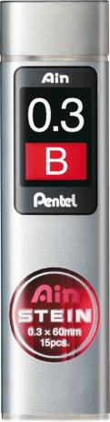Mina Grafite Pentel Ain Stein 0.3 mm B C273-B0 Menor preço em Mina Grafite Pentel Ain Stein 0.3 mm B C273-B0