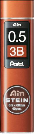Mina Grafite Pentel Ain Stein 0.5 mm 3B C275-3B0 Menor preço em Mina Grafite Pentel Ain Stein 0.5 mm 3B C275-3B0