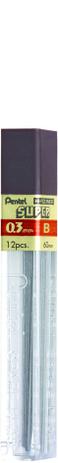 Mina Grafite Pentel Super 0.3 mm B 300-BPB Menor preço em Mina Grafite Pentel Super 0.3 mm B 300-BPB