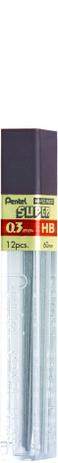 Mina Grafite Pentel Super 0.3 mm HB 300-HBPB Menor preço em Mina Grafite Pentel Super 0.3 mm HB 300-HBPB