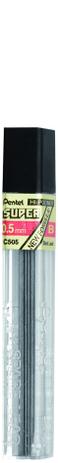 Mina Grafite Pentel Super 0.5 mm B C505-BPB Menor preço em Mina Grafite Pentel Super 0.5 mm B C505-BPB