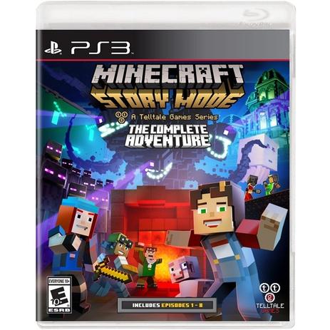 Minecraft Story Mode The Complete Adventure - Ps3 - Sony Menor preço em Minecraft Story Mode The Complete Adventure - Ps3 - Sony