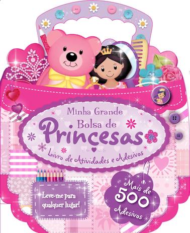 Minha grande bolsa de princesas - Livro de atividades e adesivos Menor preço em Minha grande bolsa de princesas - Livro de atividades e adesivos