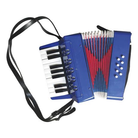 Mini Acordeon Sanfona Musical Infantil Crianca 8 Baixos Child Prodigy Sanfona Acordeon Magazine Luiza