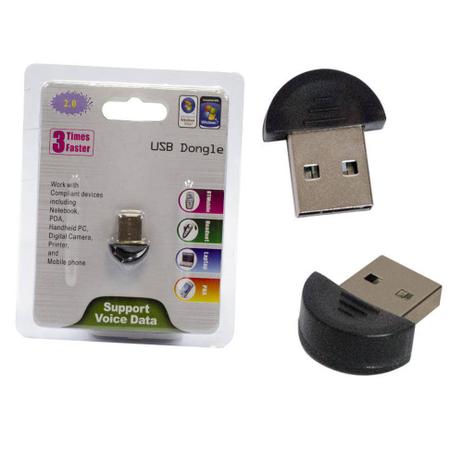 Mini Adaptador Bluetooth USB 2.0 - Dongle Menor preço em Mini Adaptador Bluetooth USB 2.0 - Dongle