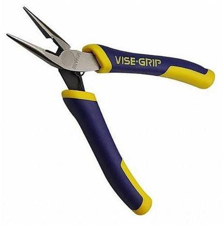 Mini Alicate De Bico Longo Reto Vise-Grip 5.1/4 Pol. Irwin Menor preço em Mini Alicate De Bico Longo Reto Vise-Grip 5.1/4 Pol. Irwin