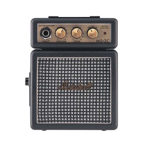 Mini Amplificador Para Guitarra Marshall - MS-2C - AP0058 Menor preço em Mini Amplificador Para Guitarra Marshall - MS-2C - AP0058