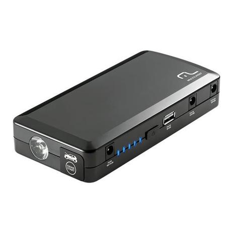 Mini Auxiliar de Partida e Power Bank Celular Notebook Multilaser AU606 Menor preço em Mini Auxiliar de Partida e Power Bank Celular Notebook Multilaser AU606