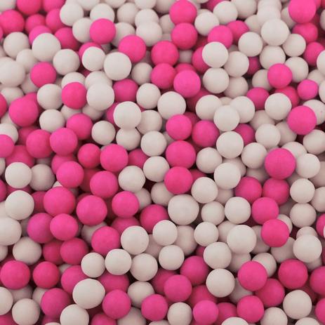 Mini Bala Bolinha Sabor Tutti Frutti Cor Rosa e Branco 500g - Festabox Menor preço em Mini Bala Bolinha Sabor Tutti Frutti Cor Rosa e Branco 500g - Festabox