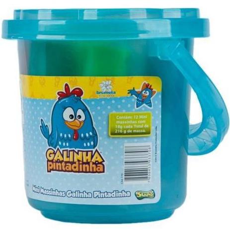 Mini Balde De Massinha Galinha Pintadinha Sunny Menor preço em Mini Balde De Massinha Galinha Pintadinha Sunny