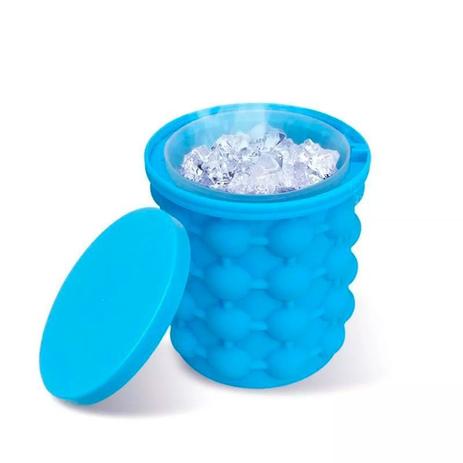 Mini balde forma de gelo silicone ice magic cube maker - Tht Menor preço em Mini balde forma de gelo silicone ice magic cube maker - Tht