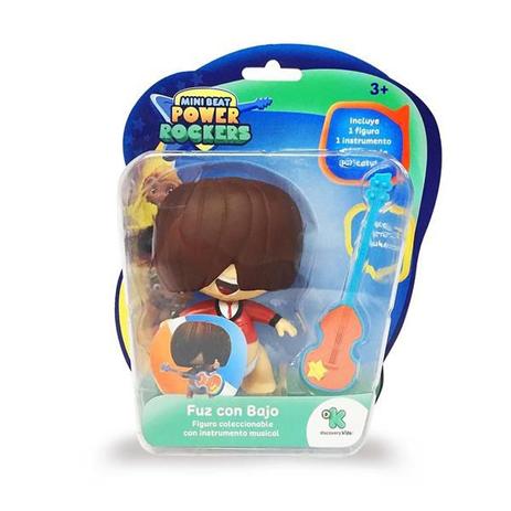 Mini Beat Power Rockers Mini Figura Fuz com Baixo BR993 - Multikids Menor preço em Mini Beat Power Rockers Mini Figura Fuz com Baixo BR993 - Multikids