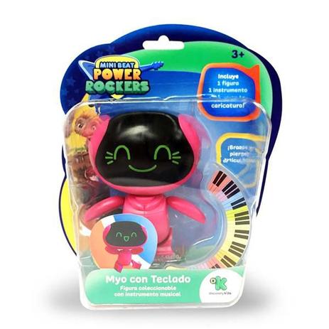 Mini Beat Power Rockers Mini Figura Myo com Teclado BR993 - Multikids Menor preço em Mini Beat Power Rockers Mini Figura Myo com Teclado BR993 - Multikids