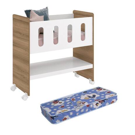 Mini berço 3 em 1 com colchão Outlet
