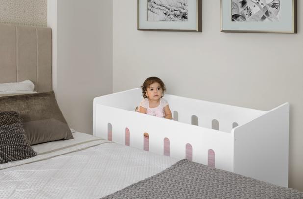 Mini Berço Moises Portatil Branco com Colchão MDF Planet Baby - Berço  Portátil / Desmontável - Magazine Luiza