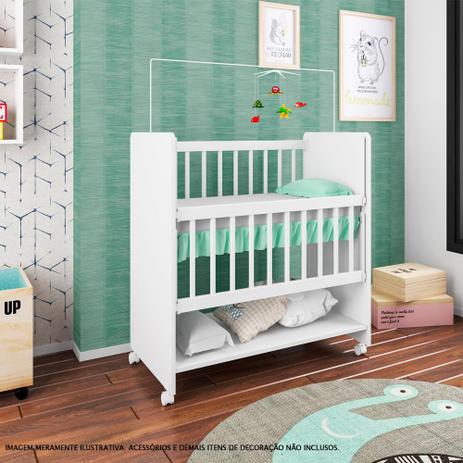 Mini Berço Móvel com Colchão - Bedside Sleepers - Soninho - Branco - Art In Móveis Menor preço em Mini Berço Móvel com Colchão - Bedside Sleepers - Soninho - Branco - Art In Móveis