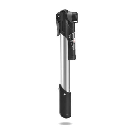Mini Bomba de Ar Portátil Para Pneu de Bicicleta Bike de Alumínio com Manômetro 80PSI Atrio Válvula Fina/Grossa - BI227 Menor preço em Mini Bomba de Ar Portátil Para Pneu de Bicicleta Bike de Alumínio com Manômetro 80PSI Atrio Válvula Fina/Grossa - BI227