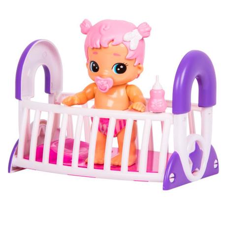 Mini Boneca - Bizzy Bubs - Berço Cestinha - DTC Menor preço em Mini Boneca - Bizzy Bubs - Berço Cestinha - DTC