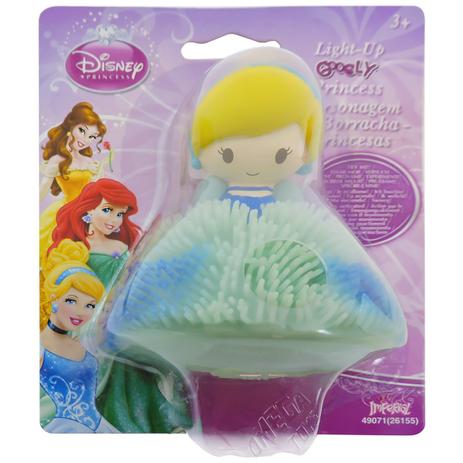 Mini Boneca de Borracha com Luz Cinderela Princesas Disney - Toyng Menor preço em Mini Boneca de Borracha com Luz Cinderela Princesas Disney - Toyng