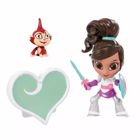 Mini Boneca e Acessórios - Coleção Aventura - Cavaleira Nella - Dtc Menor preço em Mini Boneca e Acessórios - Coleção Aventura - Cavaleira Nella - Dtc