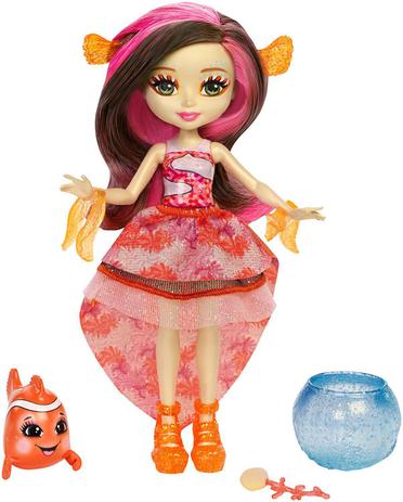 Mini Boneca - Enchantimals Water - Conjunto Boneca e Bicho - CLARITA CLOWNFISH - Mattel Menor preço em Mini Boneca - Enchantimals Water - Conjunto Boneca e Bicho - CLARITA CLOWNFISH - Mattel