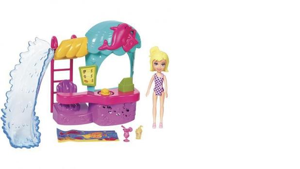 Mini Boneca Polly Pocket Quiosque Parque Aquático - Mattel Menor preço em Mini Boneca Polly Pocket Quiosque Parque Aquático - Mattel