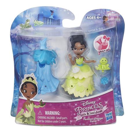 Mini Boneca Princesa Tiana Figurinos Fashion B5328 / B5327 - Hasbro Menor preço em Mini Boneca Princesa Tiana Figurinos Fashion B5328 / B5327 - Hasbro