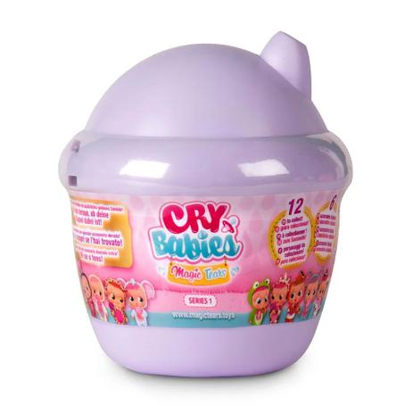 Mini Boneca Surpresa - Cry Babies - Magic Tears - Roxo - Multikids é boa?