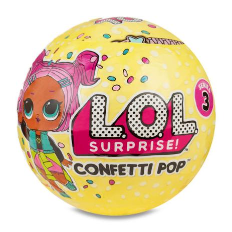 Mini Boneca Surpresa - LOL - Confetti Pop - Série 3 - 9 Surpresas - Candide é boa?