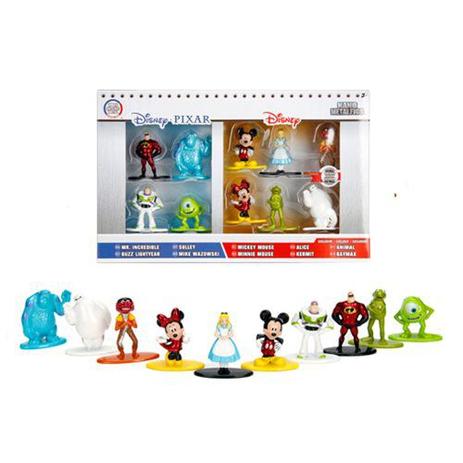 Mini Bonecos Nano Metalfigs com 10 Peças - Disney - Disney classicos Menor preço em Mini Bonecos Nano Metalfigs com 10 Peças - Disney - Disney classicos