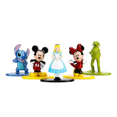 Mini Bonecos Nano Metalfigs com 5 Peças - Disney Clássicos - Disney classicos Menor preço em Mini Bonecos Nano Metalfigs com 5 Peças - Disney Clássicos - Disney classicos