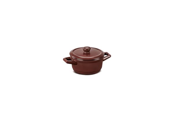 Mini caçarola de cerâmica ceraflame 11cm 300ml duo+ chocolate Menor preço em Mini caçarola de cerâmica ceraflame 11cm 300ml duo+ chocolate