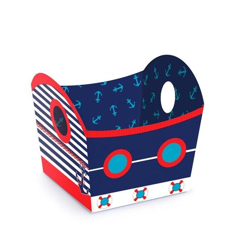 Mini Cachepot para Lembrancinha Navy Marinheiro 10 unidades Cromus Menor preço em Mini Cachepot para Lembrancinha Navy Marinheiro 10 unidades Cromus