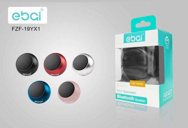 Mini Caixa de Som Ebai Brasil FZF-19YX1 Com Bluetooth é boa?