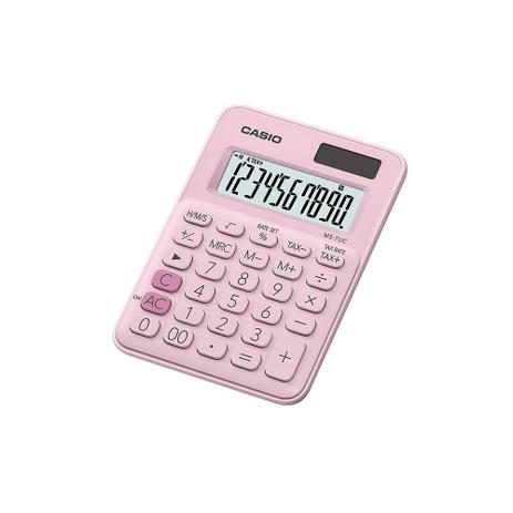 Mini Calculadora Casio de mesa c/ visor amplo 10 dígitos - Casio Menor preço em Mini Calculadora Casio de mesa c/ visor amplo 10 dígitos - Casio
