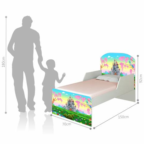 Mini Cama Adesivada Castelinho Encantado com Colchão - Casah é boa?