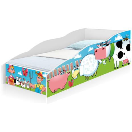 Mini Cama Club Bichinhos na Fazenda - Casah Menor preço em Mini Cama Club Bichinhos na Fazenda - Casah