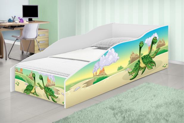 Mini Cama Club Dupla Dinos - Casah Menor preço em Mini Cama Club Dupla Dinos - Casah