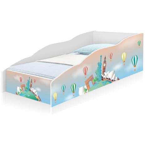 Mini Cama Club Mochileiro com Colchão - Casah Menor preço em Mini Cama Club Mochileiro com Colchão - Casah