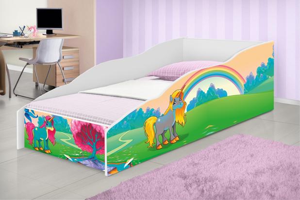 Mini Cama Club Paraíso Unicórnio com Colchão - Casah Menor preço em Mini Cama Club Paraíso Unicórnio com Colchão - Casah