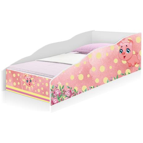 Mini Cama Club Pequeno Pig com Colchão - Casah Menor preço em Mini Cama Club Pequeno Pig com Colchão - Casah